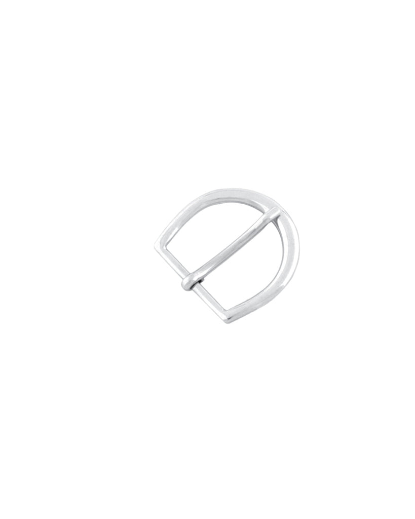 D-Shaped Buckle | Silver 2 Inner Sizes Inner Size 30 Mm Fournituren