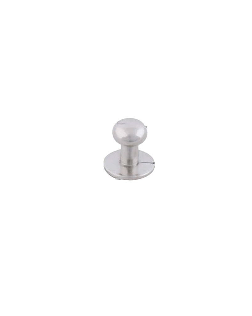 Collar Button Stud | Gold And Silver Head Size 7 Mm (10 Pieces) / Excl. Screws Fournituren
