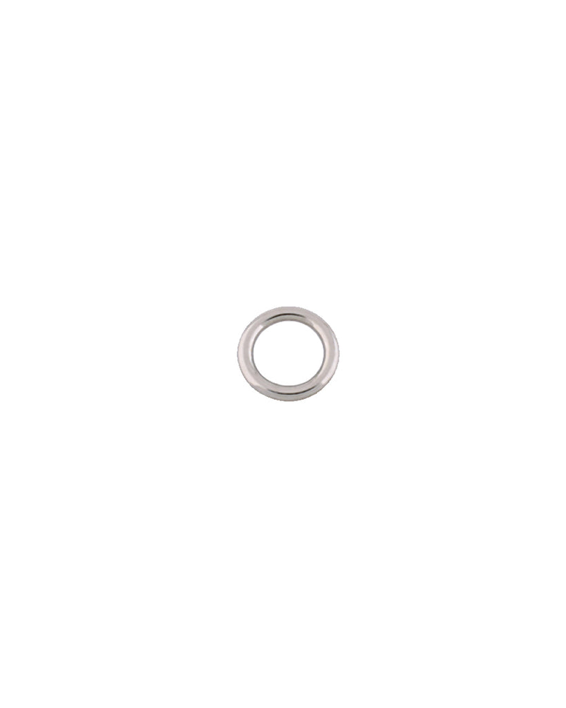 Round O-Ring | Silver Inner Size 14 6 Mm (2 Pieces) Fournituren