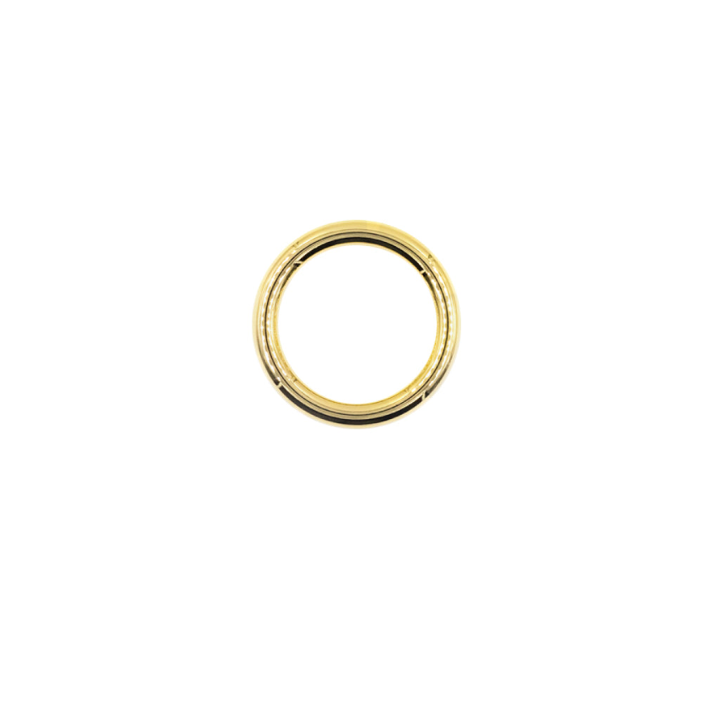 Round O-Ring | Gold Inner Size 38 5 Mm (2 Pieces) Fournituren