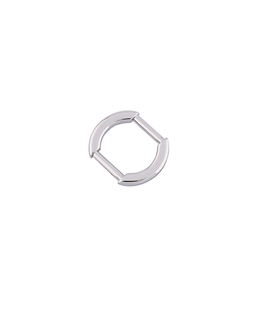 Oval Ring | Gold And Silver Inner Size 20 Mm (2 Pieces) Fournituren
