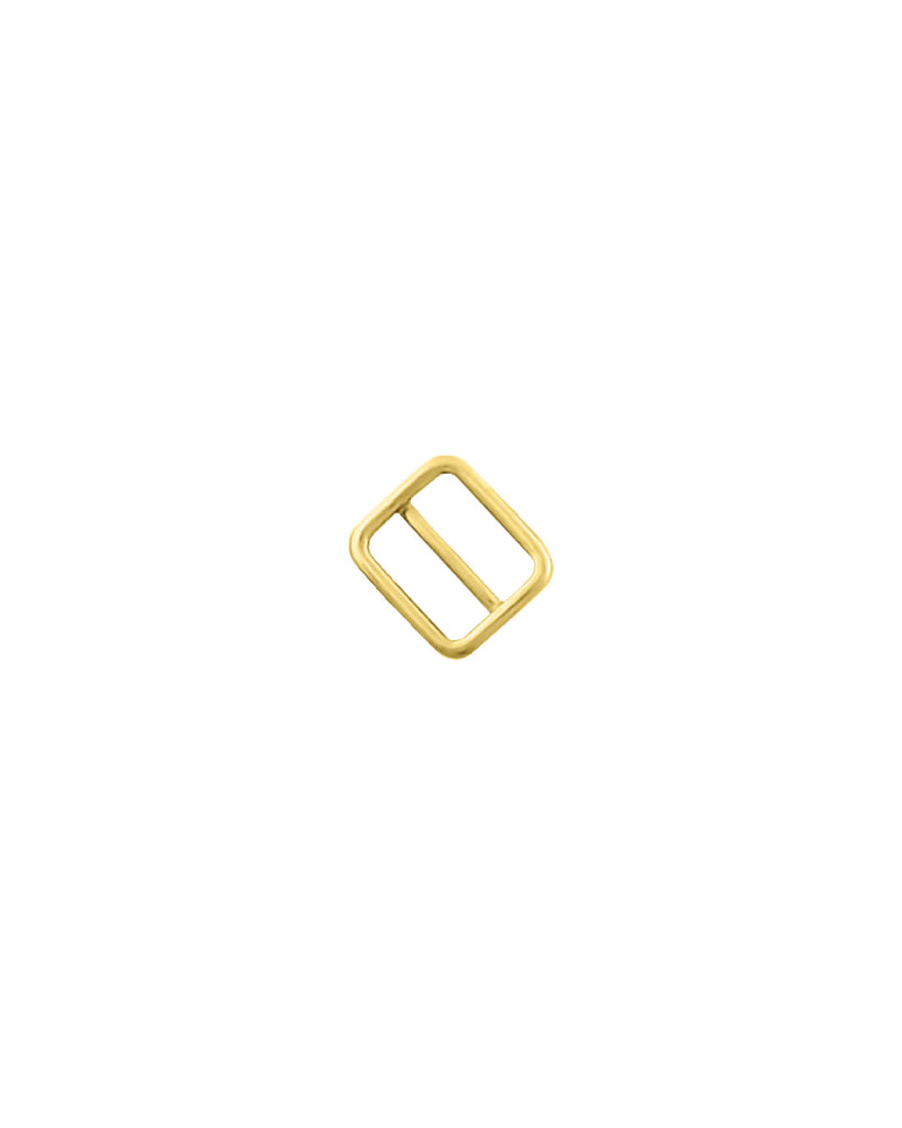 Square Double Loop Slider | Gold And Silver 3 Inner Sizes / Inner Size 15.7 Mm Fournituren