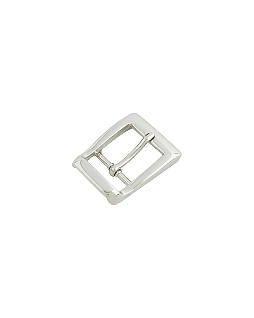 Rectangular Buckle With Center Bar | Silver Inner Size 16 2 Mm Fournituren