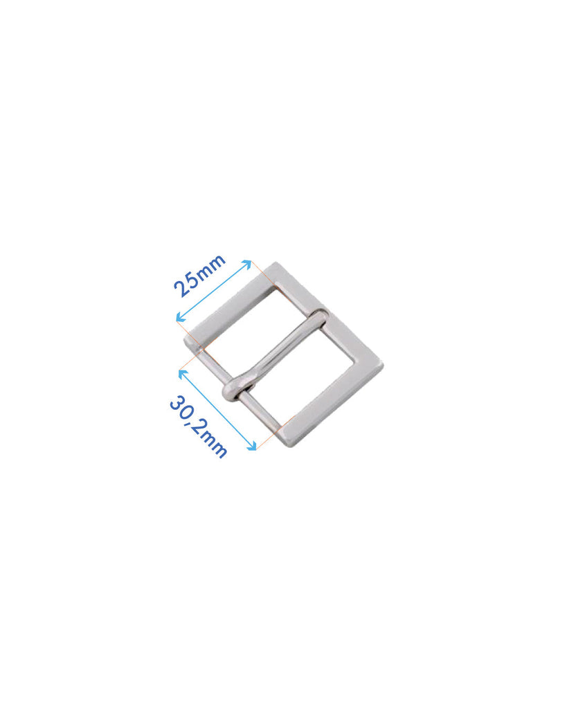 Rectangular Buckle | Silver Inner Size 30 2 Mm Fournituren