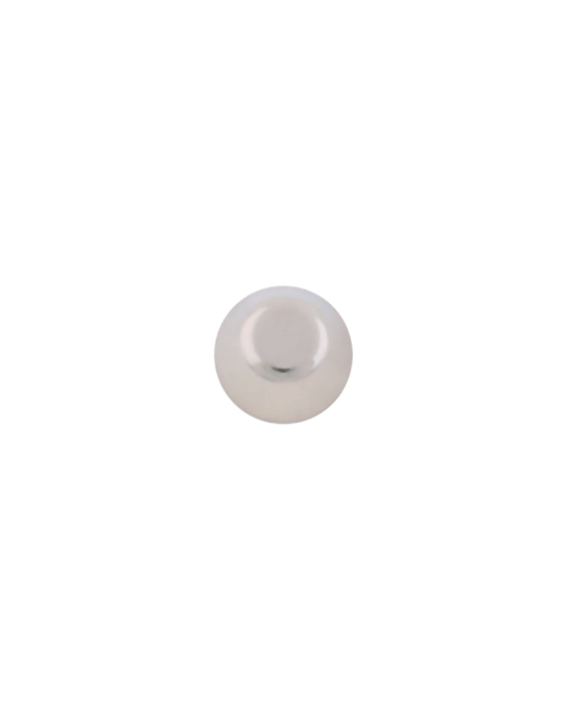 Studs | Silver 2 Sizes (4 Pieces) 9.2 Mm Fournituren