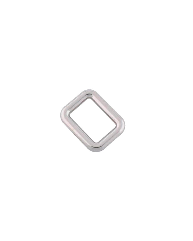 Rectangular Ring | Gold And Silver 5 Inner Sizes (2 Pieces) / Inner Size 20 Mm Fournituren