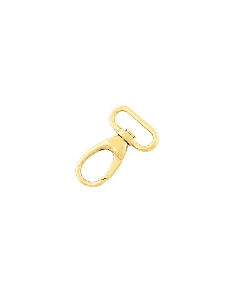 Drop-Shaped Swivel Snap Hook | Gold And Silver 4 Inner Sizes / Inner Size 21 Mm Fournituren