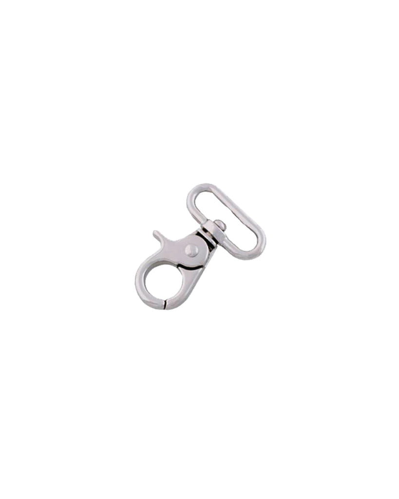 Round Swivel Snap Hook | Silver 3 Inner Sizes Inner Size 17.2 Mm Fournituren