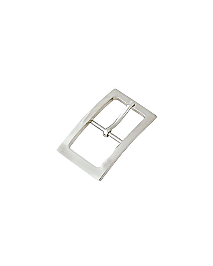 Rectangular Luxury Buckle With Center Bar | Silver Inner Size 30 2 Mm Fournituren