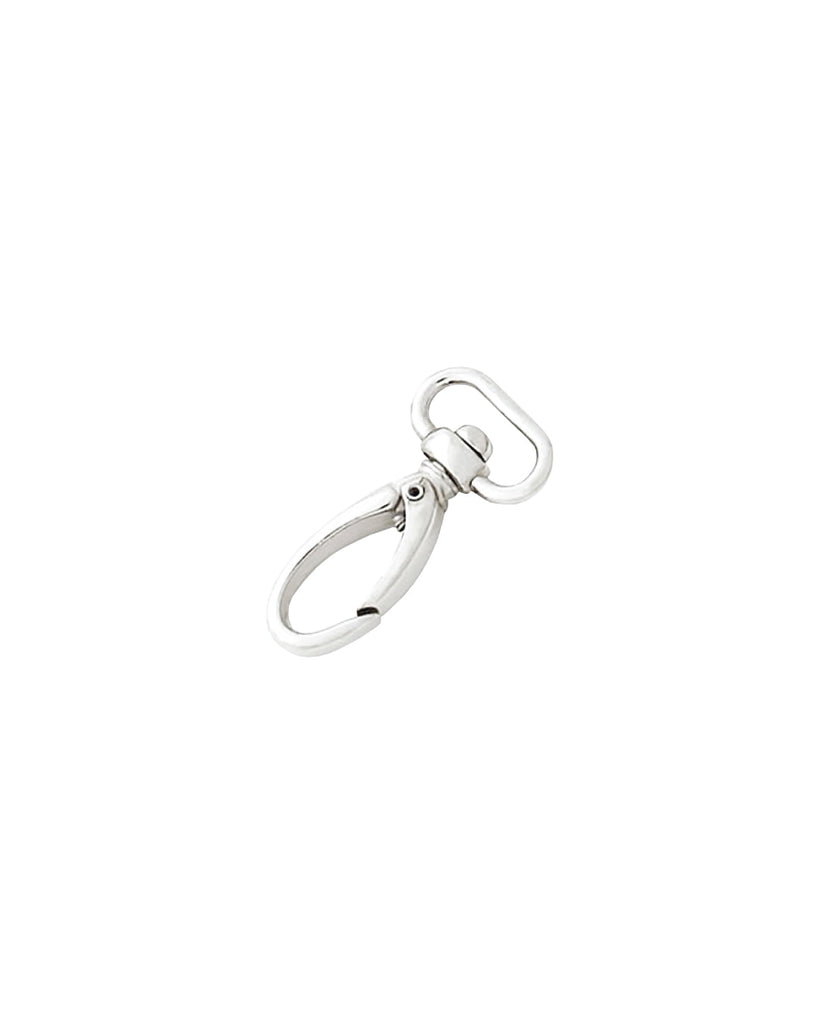 Drop-Shaped Swivel Snap Hook | Silver 2 Inner Sizes Inner Size 17 Mm Fournituren