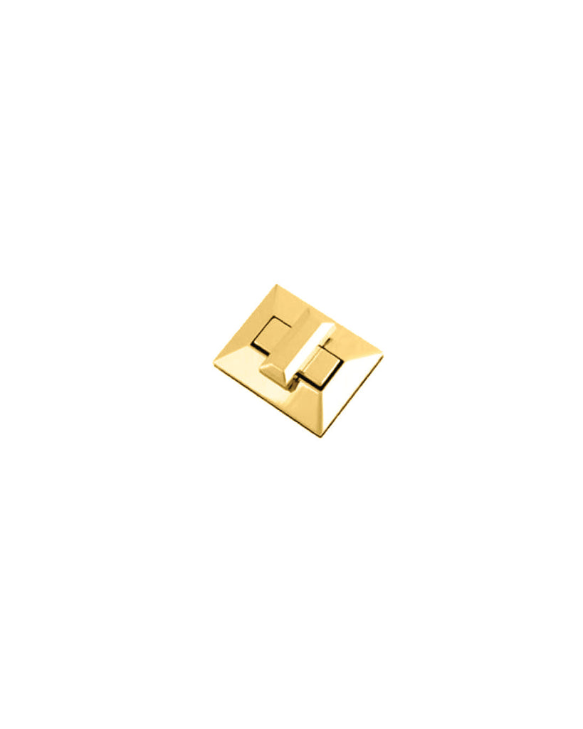 Rectangular Turning Lock | Gold And Silver 40 X 50 Mm Fournituren