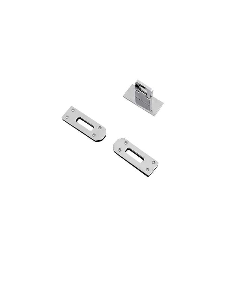 Rectangular Turning Lock | Silver 45 6 X 16 5 Mm Fournituren