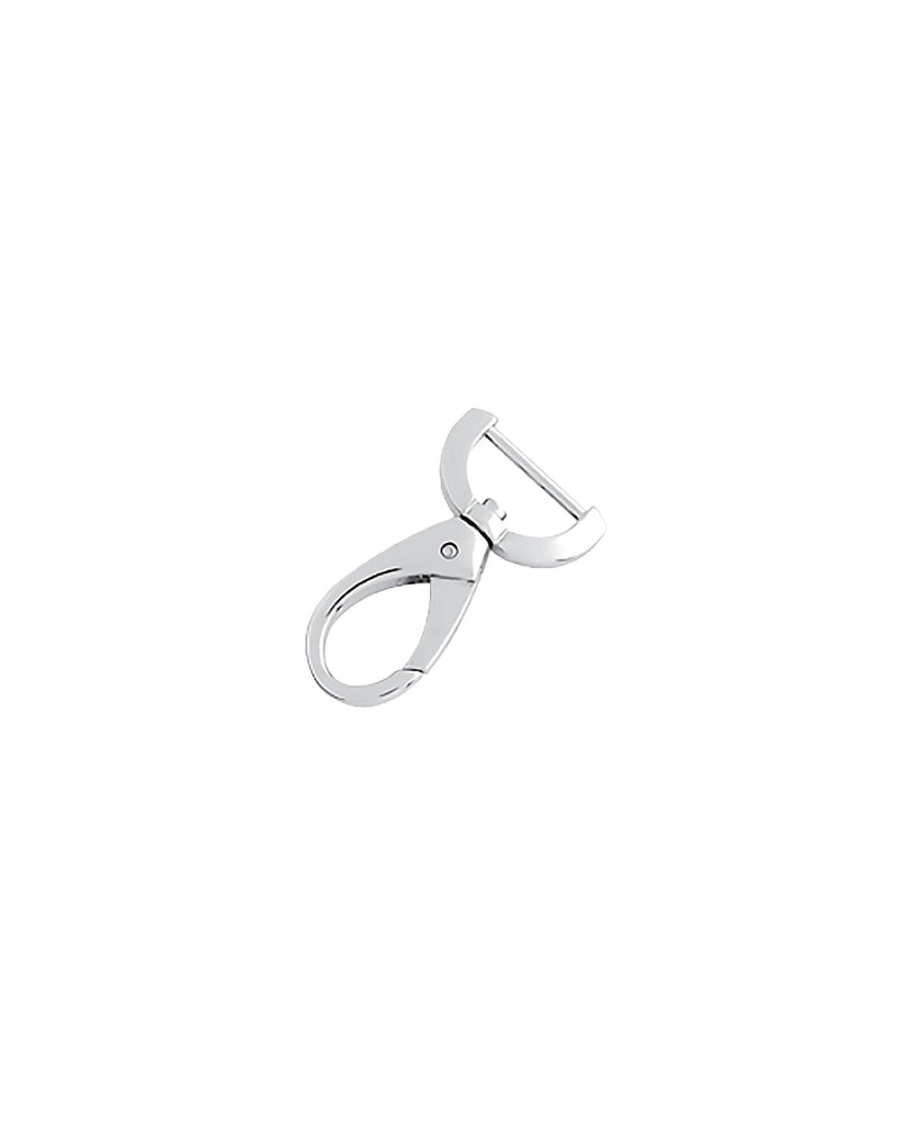 Drop-Shaped Swivel Snap Hook | Silver 2 Inner Sizes Inner Size 20 Mm Fournituren