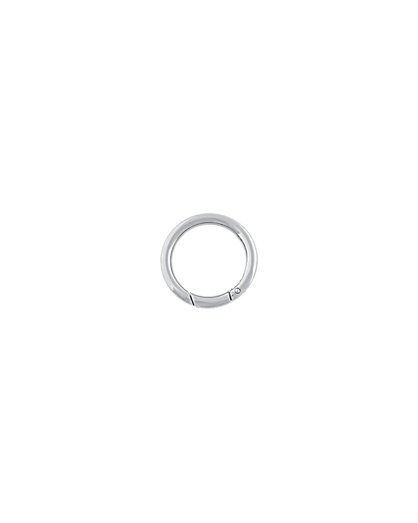 Round O-Ring Swivel Snap Hook | Gold And Silver 2 Inner Sizes / Inner Size 19.5 Mm Fournituren