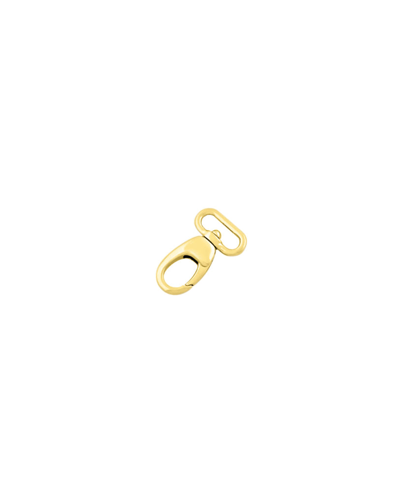 Oval Swivel Snap Hook | Gold And Silver 3 Inner Sizes / Inner Size 16.8 Mm Fournituren