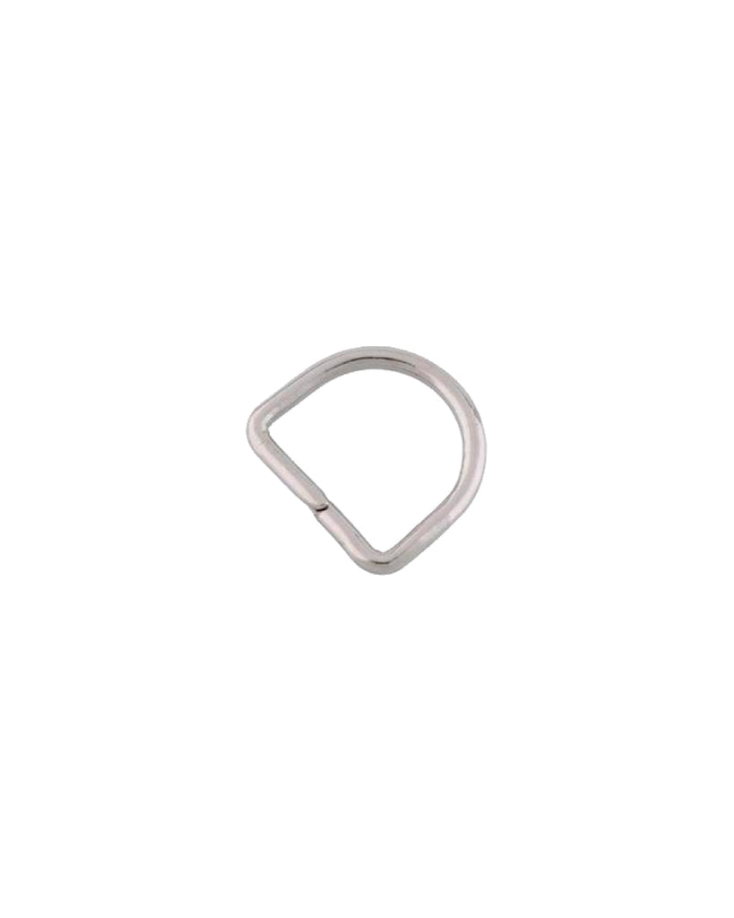 D-Ring | Silver Inner Size 41 Mm (2 Pieces) Fournituren