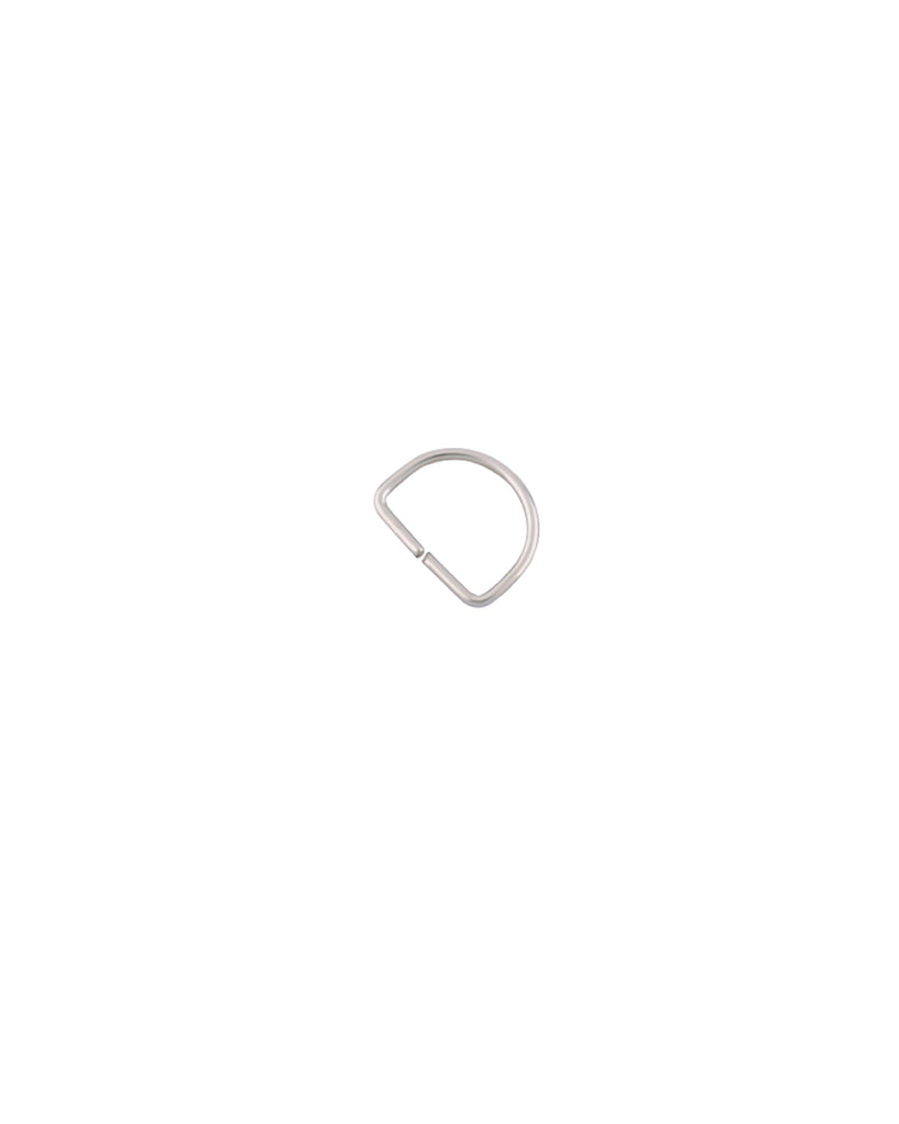 D-Ring | Silver Inner Size 25 7 Mm (2 Pieces) Fournituren