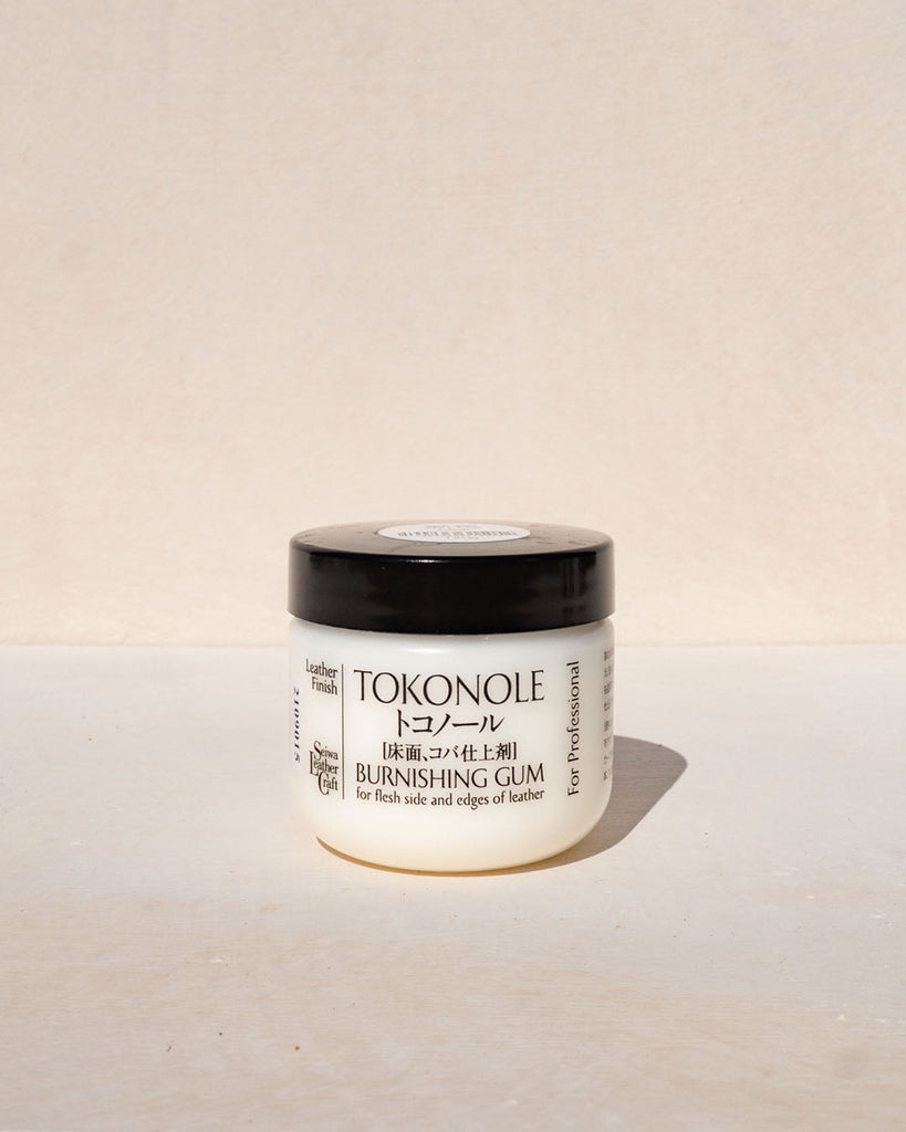 Tokonole Burnishing Gum Polishing Paste For Leather | 2 Available Packaging Units Transparent / 120