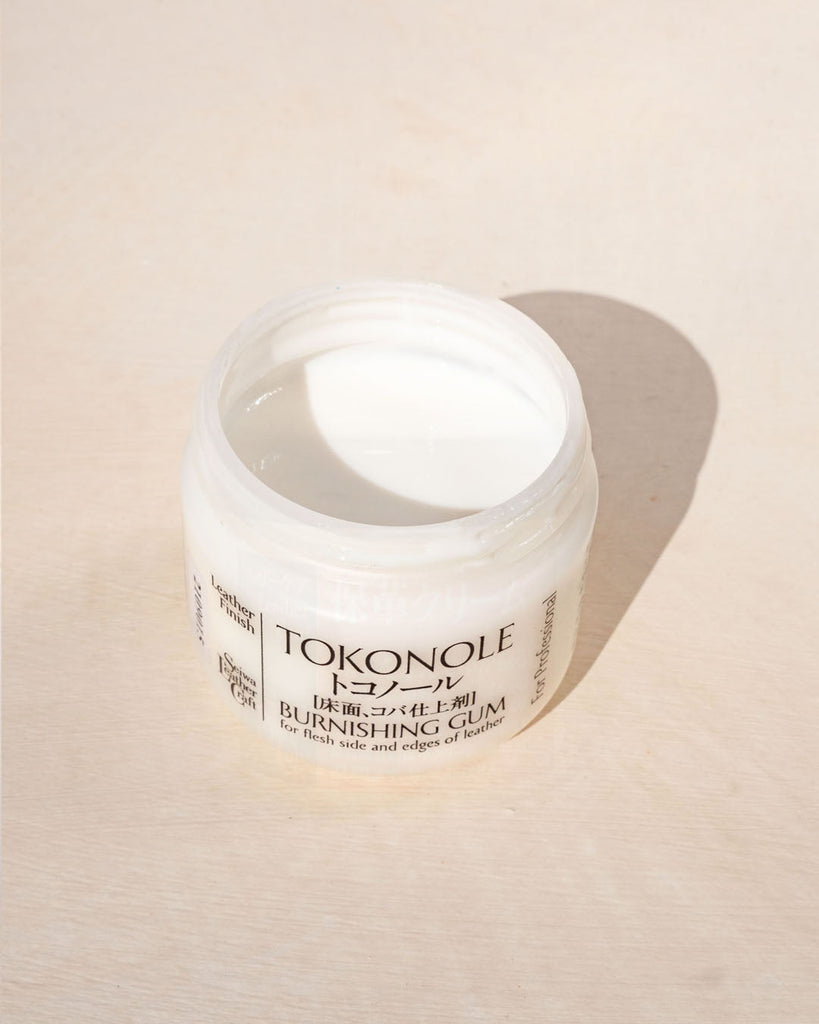 Tokonole Burnishing Gum Polishing Paste For Leather | 2 Available Packaging Units Supplies