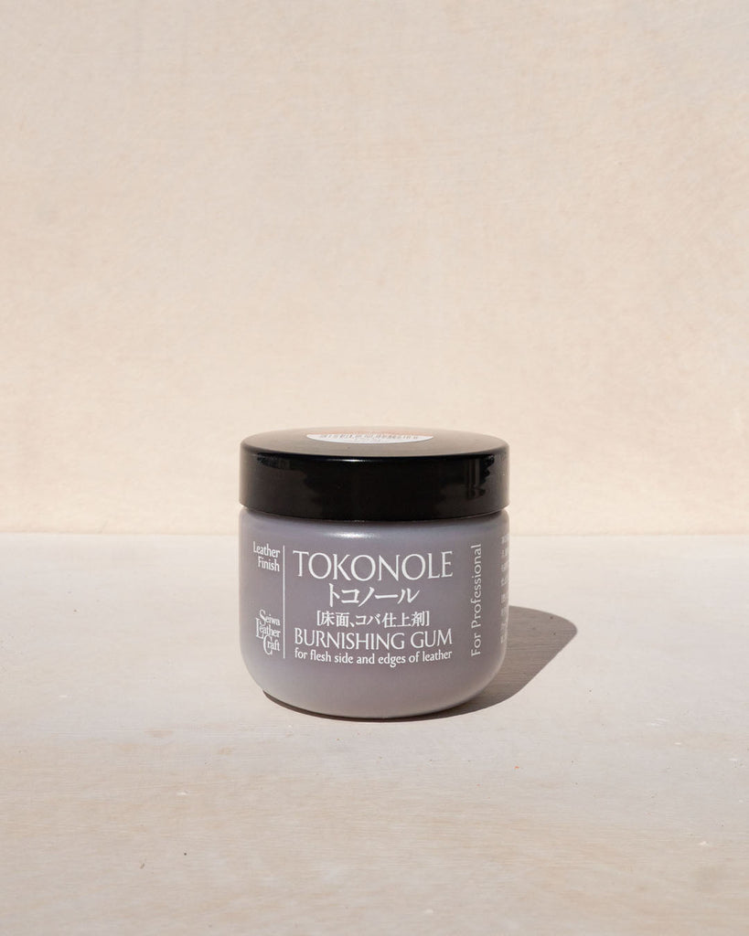 Tokonole Burnishing Gum Polishing Paste For Leather | 2 Available Packaging Units Brown / 120 Ml