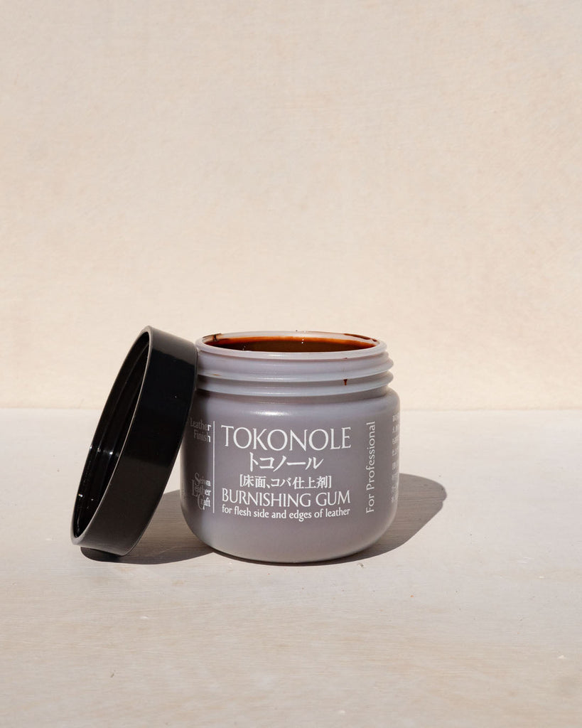 Tokonole Burnishing Gum Polishing Paste For Leather | 2 Available Packaging Units Supplies
