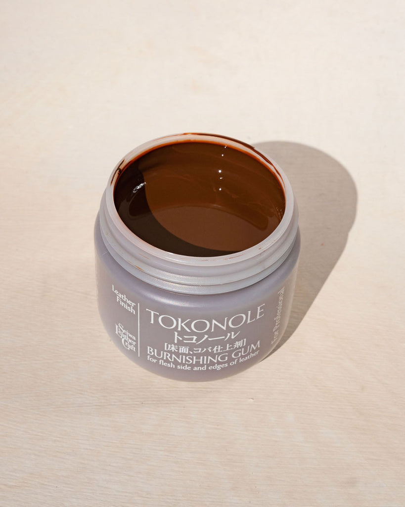 Tokonole Burnishing Gum Polishing Paste For Leather | 2 Available Packaging Units Supplies