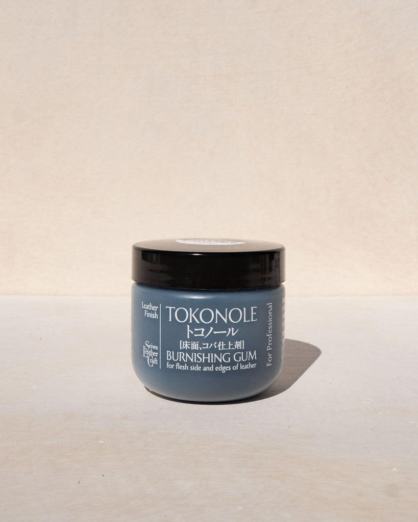 Tokonole Burnishing Gum Polishing Paste For Leather | 2 Available Packaging Units Black / 120 Ml