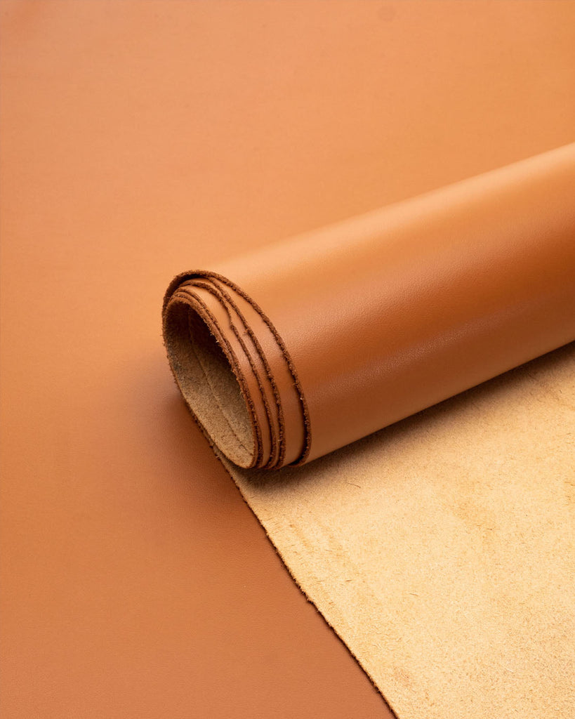 Florence Collection | Firm And Smooth Cowhide Leather With A Classic Look Cognac / Coupon