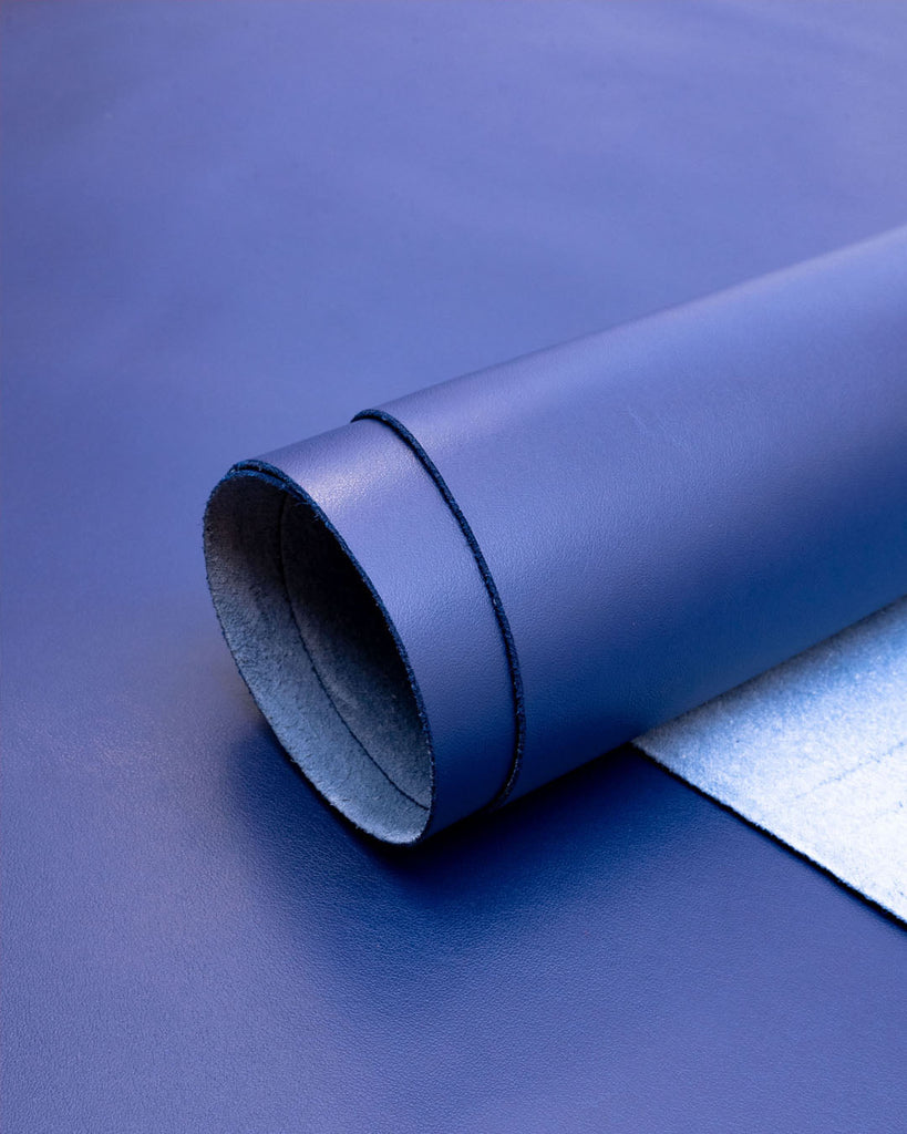 Florence Collection | Firm And Smooth Cowhide Leather With A Classic Look Ultramarine / Coupon