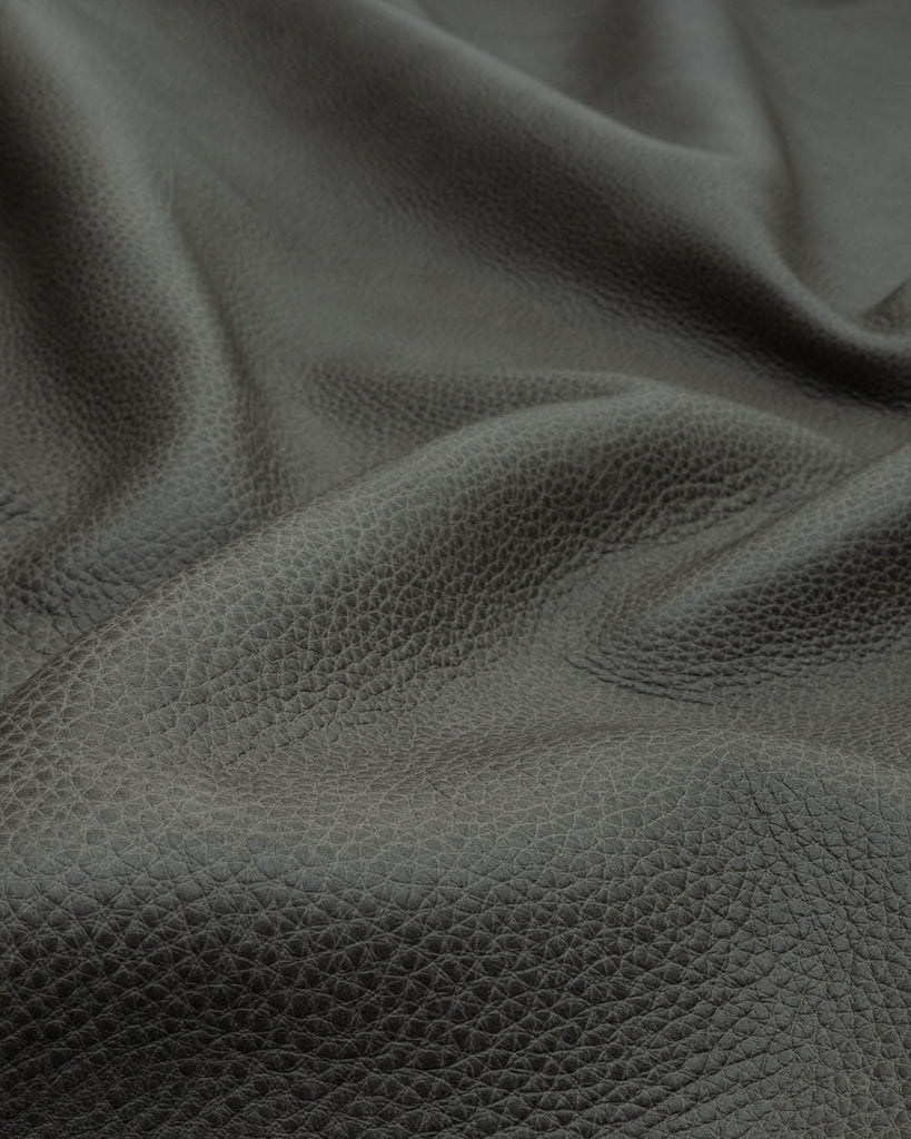 Kansas Collection | Soft And Scratch Resistant Upholstery Leather With A Vintage Look Grey / Coupon
