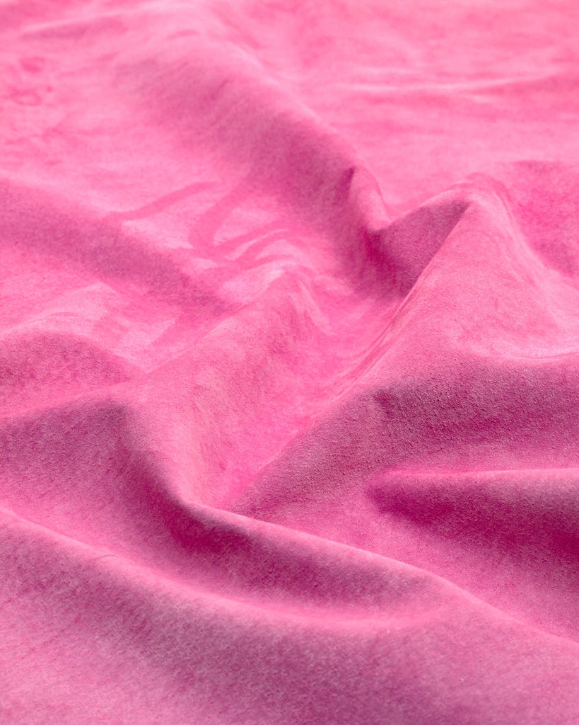 Pigskin Grain Suede Collection | Luxury Pigskin For Making Linings Bright Pink / Coupon
