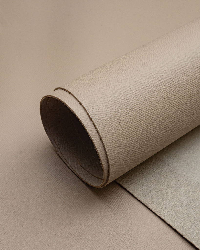 Epsom Collection | Sturdy Calfskin Leather With Exclusive Print Beige / Panel (30 X 20 Cm) Leer