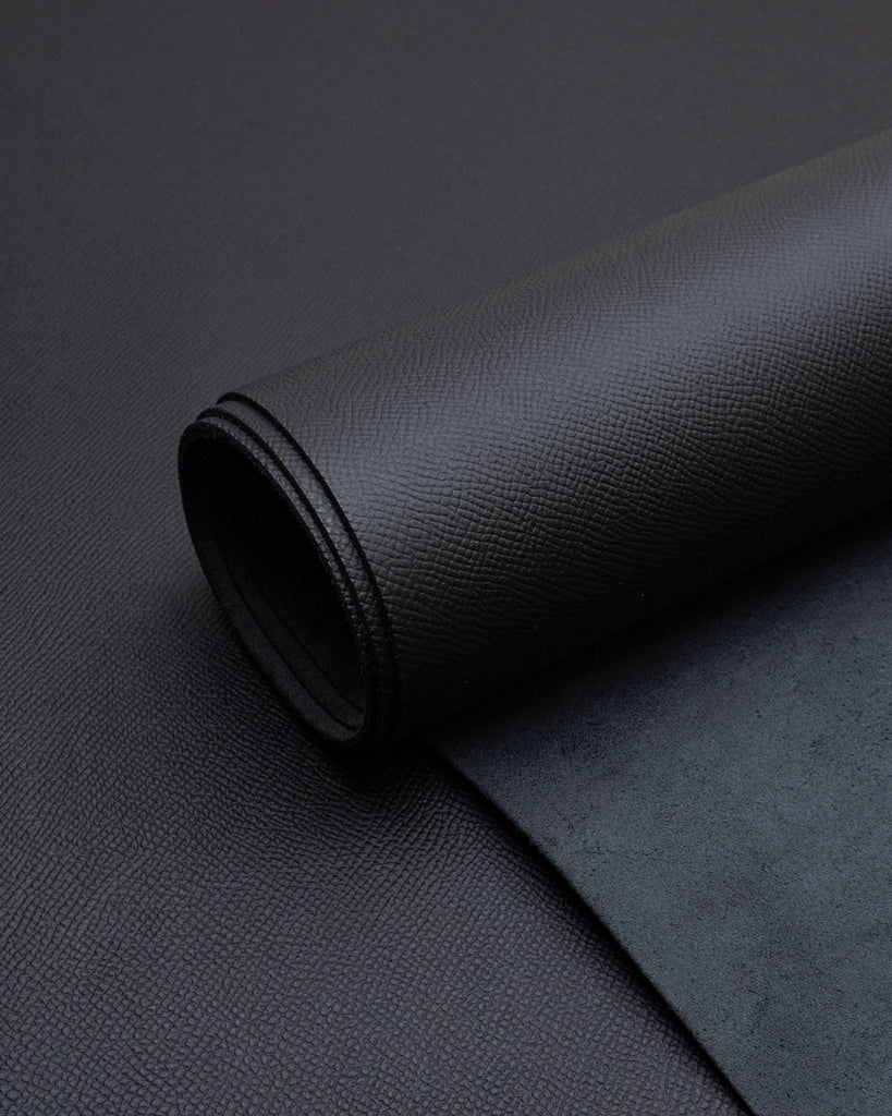 Epsom Collection | Sturdy Calfskin Leather With Exclusive Print Black / Panel (30 X 20 Cm) Leer