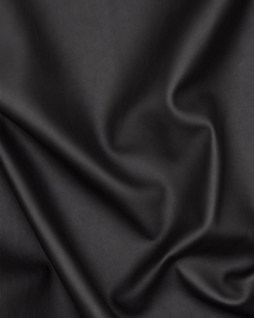 Royal Nappa Collection | Very Soft Matte And Thin Calf Leather Matte Black / Coupon (Approximately
