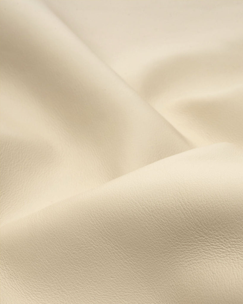 Tulip Collection | Thin And Soft Nappa Calfskin Leather Ivory / Panel (30 X 20 Cm) Leer