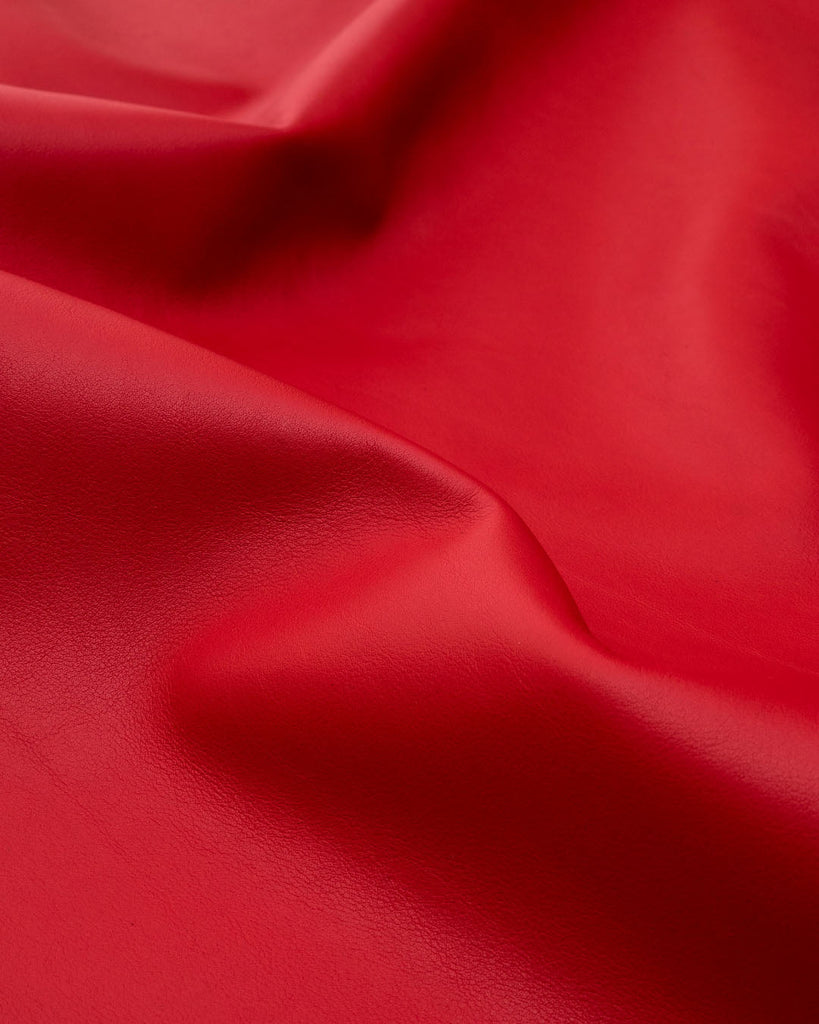 Tulip Collection | Thin And Soft Nappa Calfskin Leather Scarlett / Panel (30 X 20 Cm) Leer