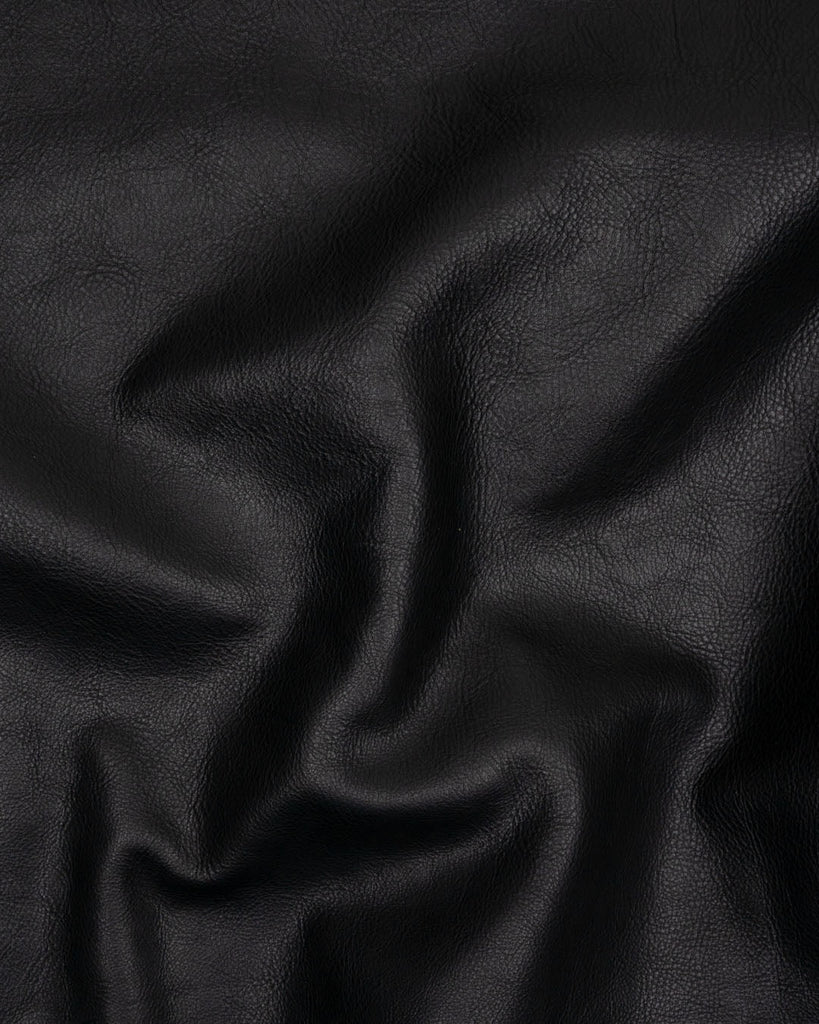 Velo Collection | Firm And Soft Calf Leather With A Pull-Up Effect Black / Panel (30 X 20 Cm) Leer