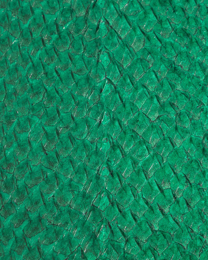 Salmon Closed Collection | Fish Leather With Scales And Silk Gloss Fagur Leer