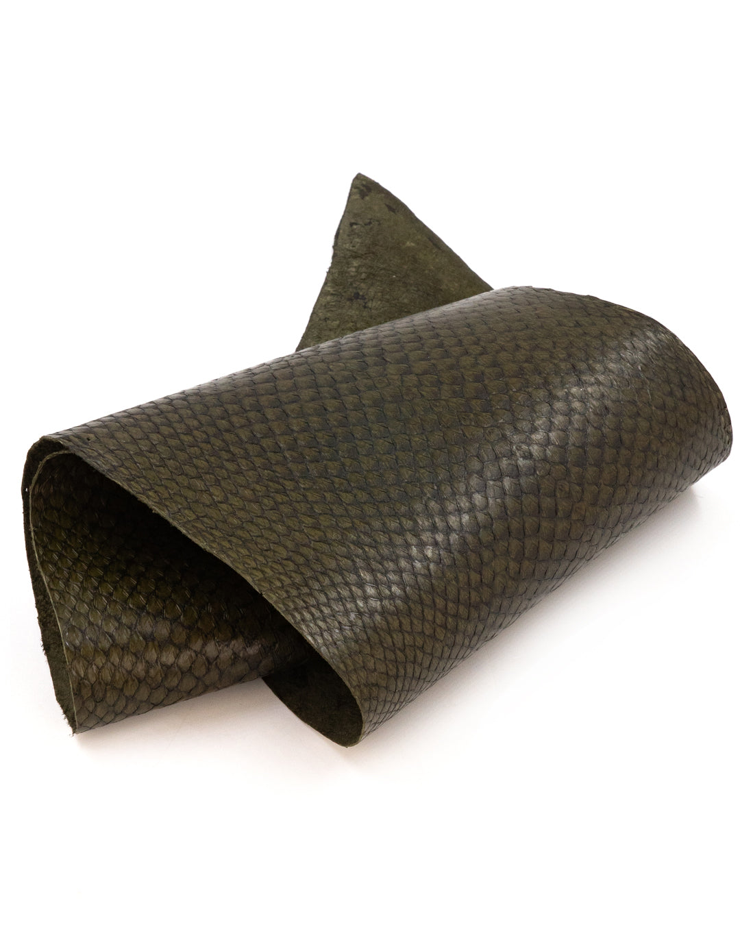 Salmon closed Collection | Fish leather with closed scales and silk gloss