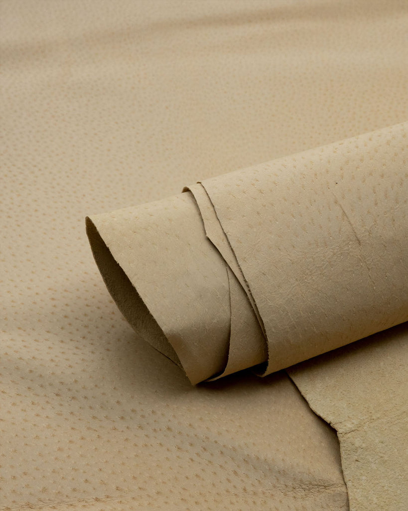 Pigskin Glazed Collection | Pigskin For Linings Split Suede Beige / Small Hide Leer