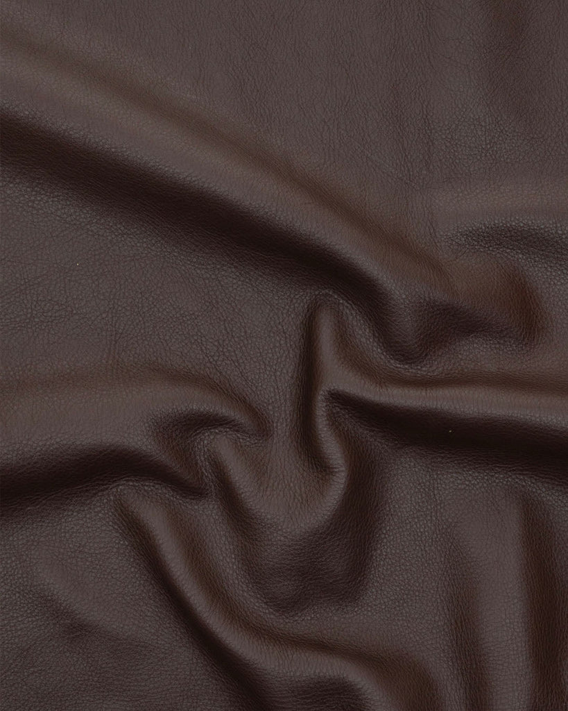 Dream Collection | Soft Nappa Cow Leather In Many Colours Brownie / Coupon (Approximately 50 X 45