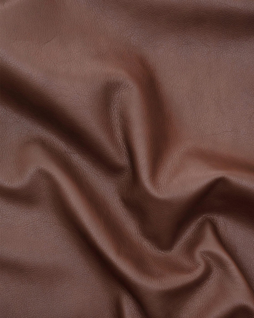 Dream Collection | Soft Nappa Cow Leather In Many Colours Hot Chocolate / Coupon (Approximately 50 X