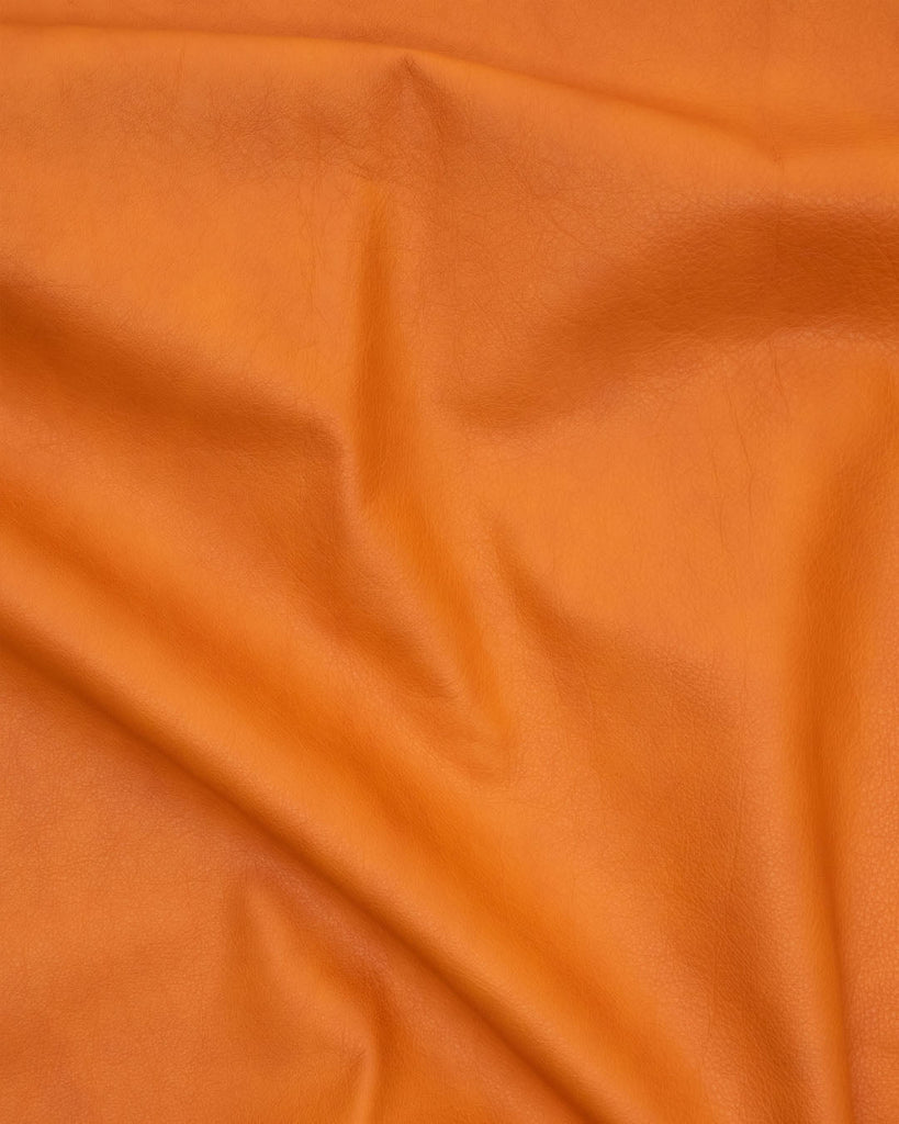Dream Collection | Soft Nappa Cow Leather In Many Colours Orange Soda / Coupon (Approximately 50 X