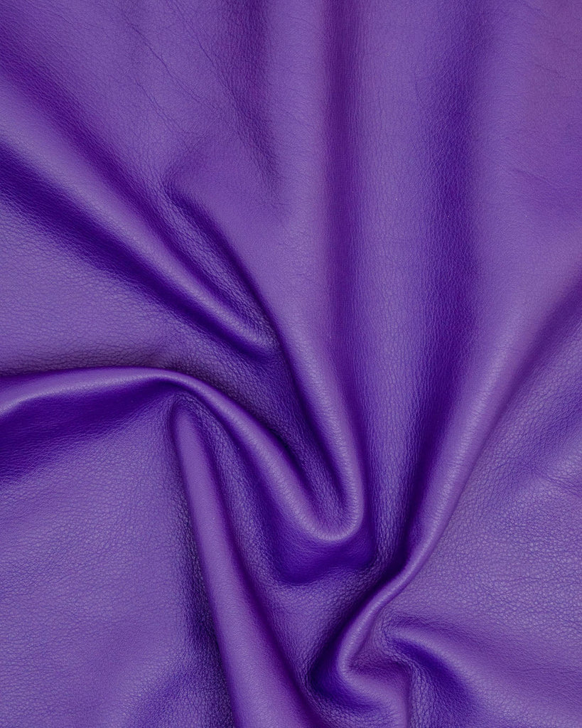 Dream Collection | Soft Nappa Cow Leather In Many Colours Purple Rain / Coupon (Approximately 50 X