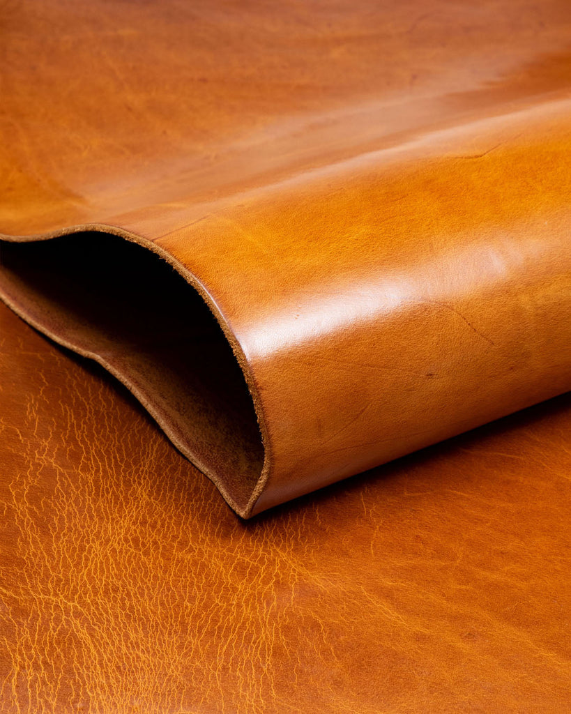 Monza Collection | Shiny Vegetable Tanned Harness Leather Leer