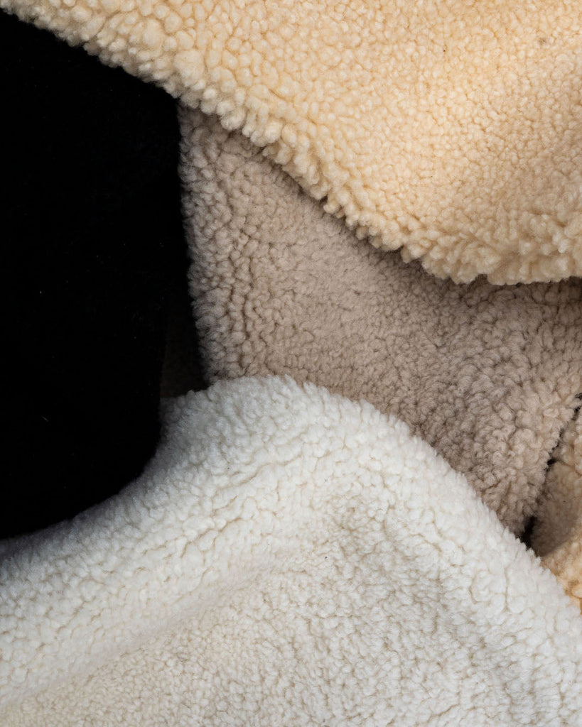Teddy Collection | Trendy Sheepskin With Curl Leer
