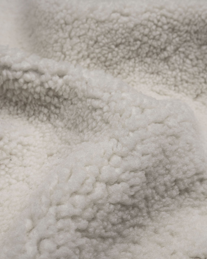 Teddy Collection | Trendy Sheepskin With Curl White Leer
