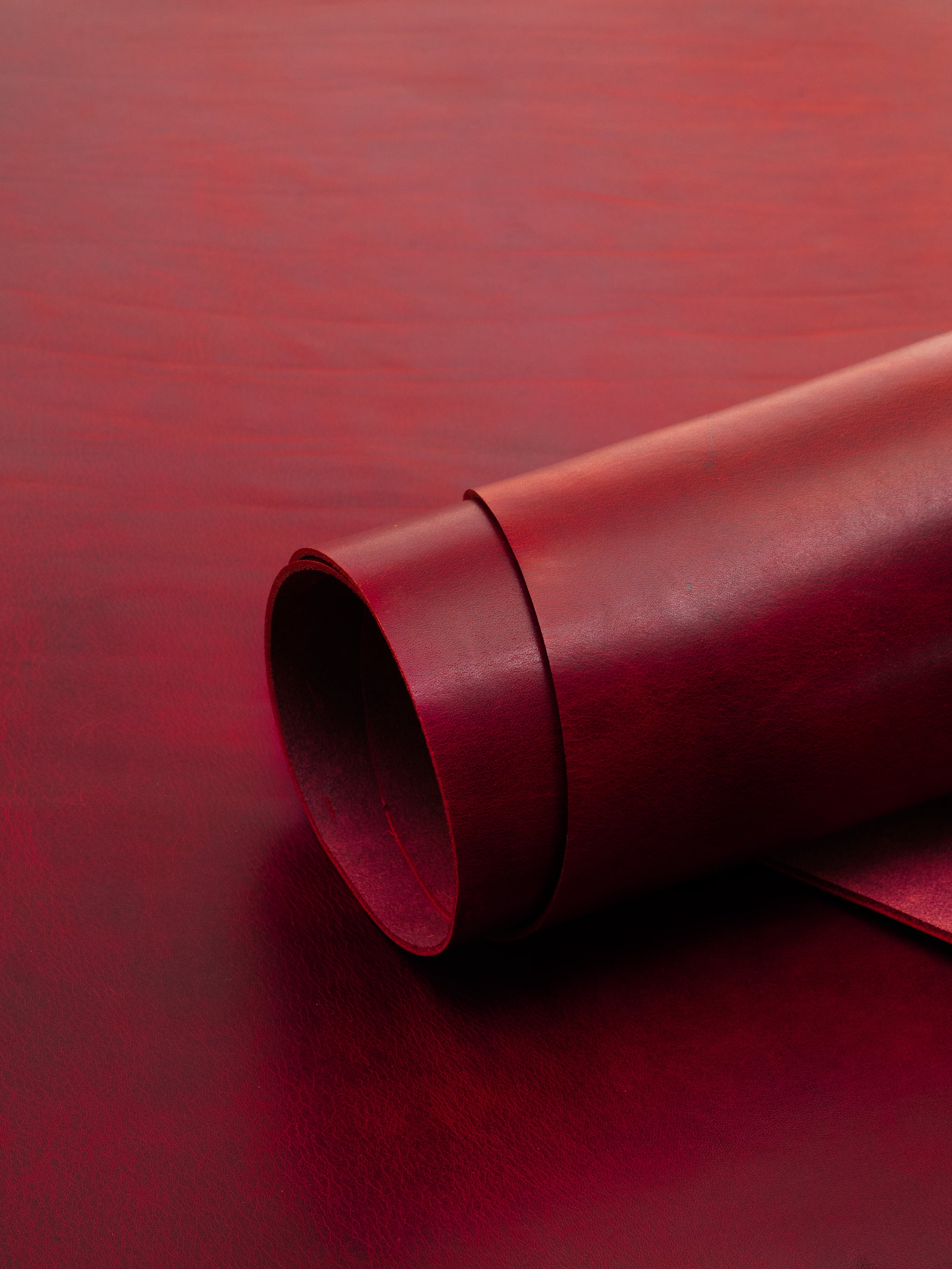 Monza Collection I Shiny vegetable tanned harness leather (4 - 5 oz.)