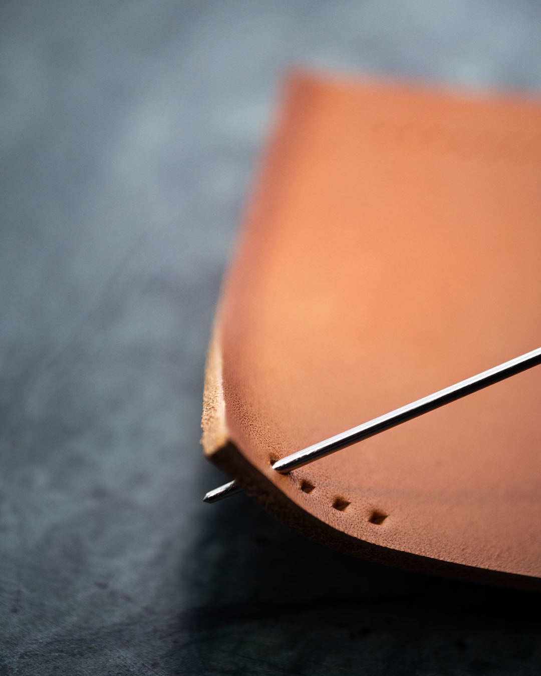 S+U leather needles for hand stitching