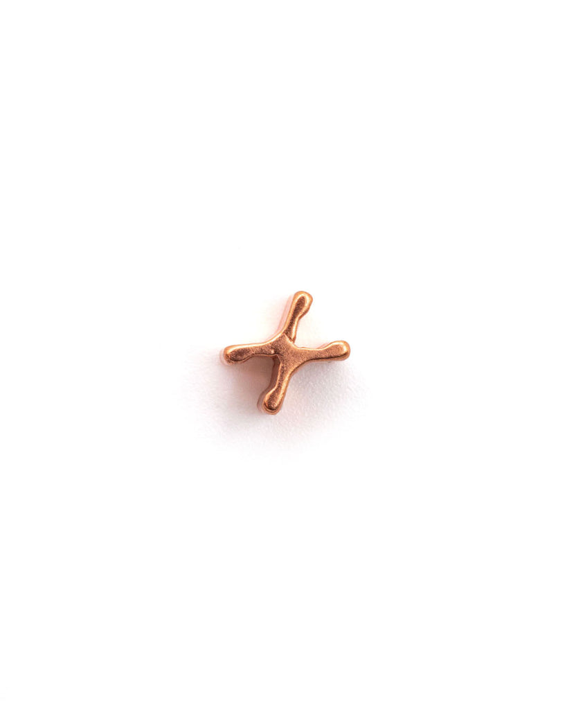 Excella® Zipper Bottom Stops (20 Pieces) Bright Copper / Size 5 Ritsen Onderdelen
